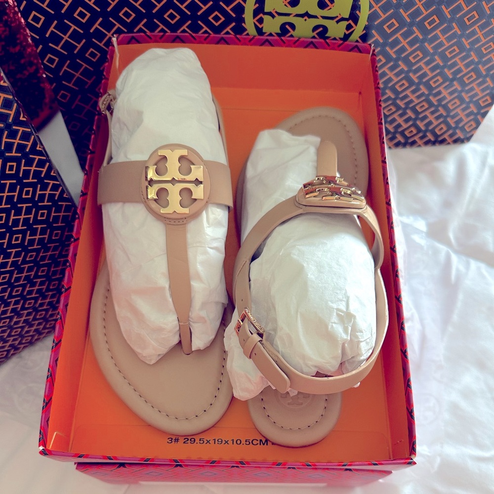 New Tory Burch sandals.
